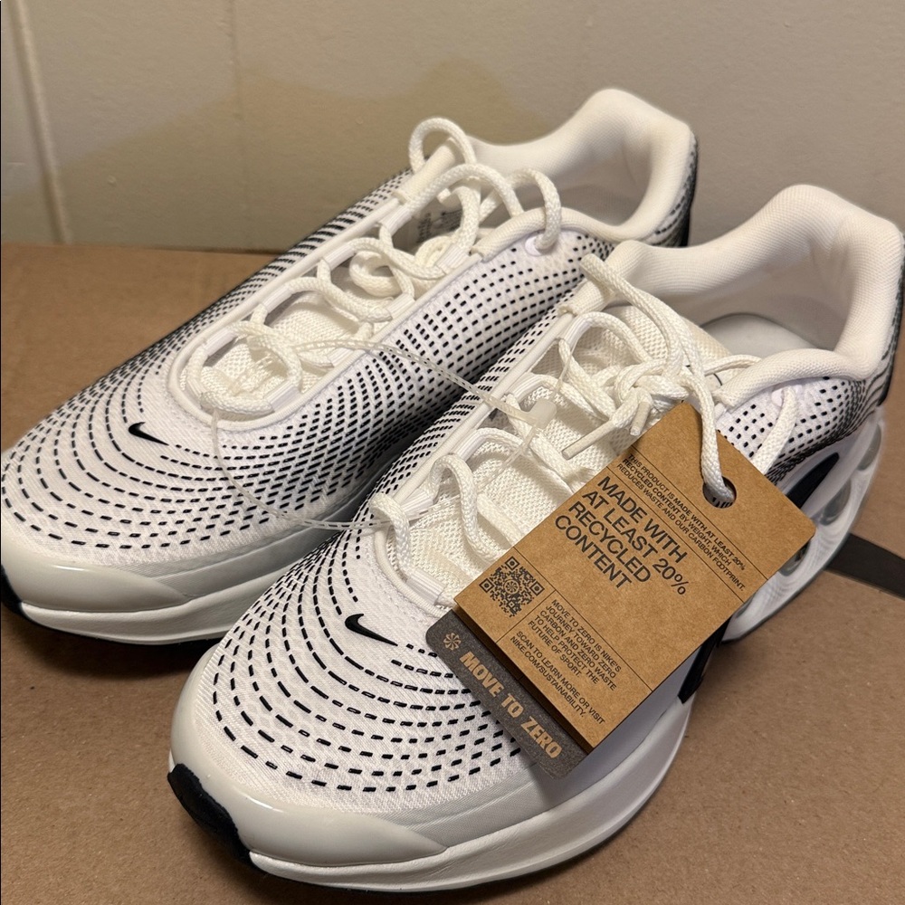 Nike Air Max Dn White Photon Dust Metallic Silver New DV3337-103 Men's Size 11